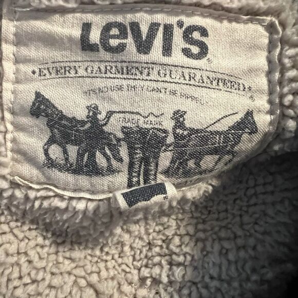 Levi’s Men’s Sherpa Lined Jacket XL - Picture 3 of 5